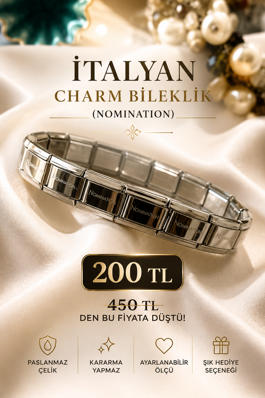 İtalyan Charm Bileklik (Nomination)