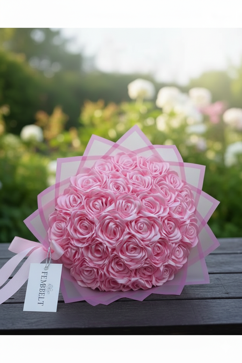 Solmayan Yapay Gül Buketi