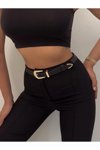 Bel Vurgulu Şık Kadın Kemer – Modern Fit - Fembelt