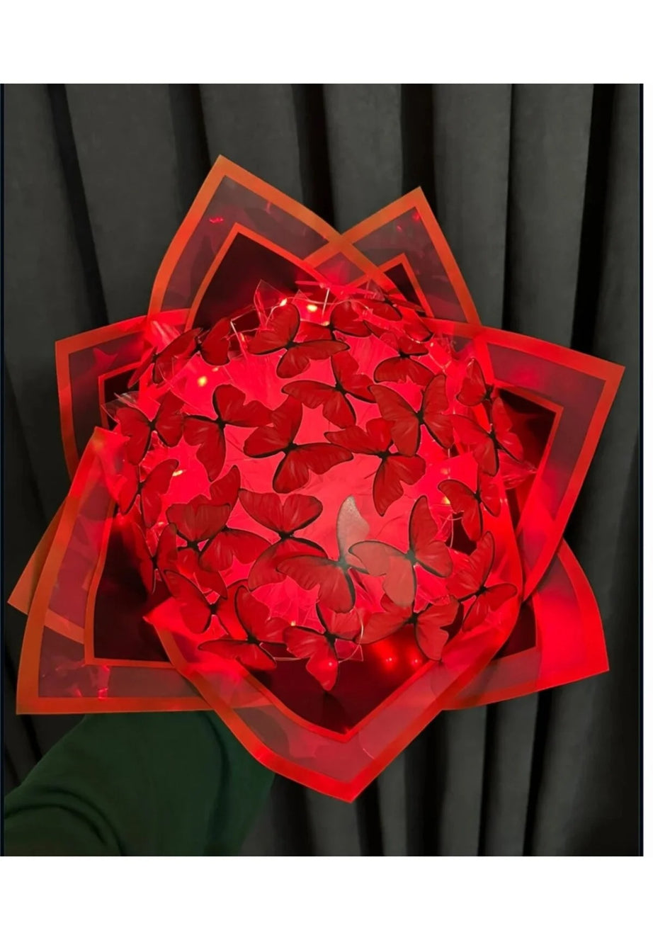 Işıklı Kelebet buketi