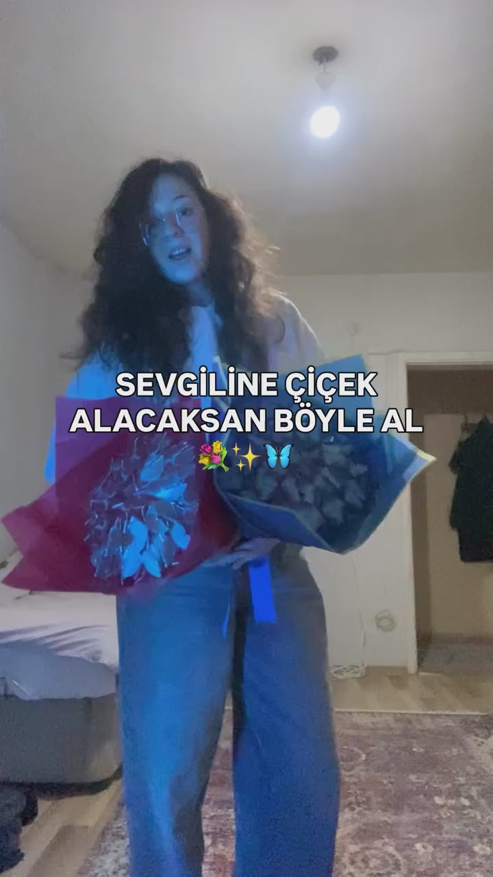 Kelebek Buketi:Aşkın ve Zarafetin Simgesi